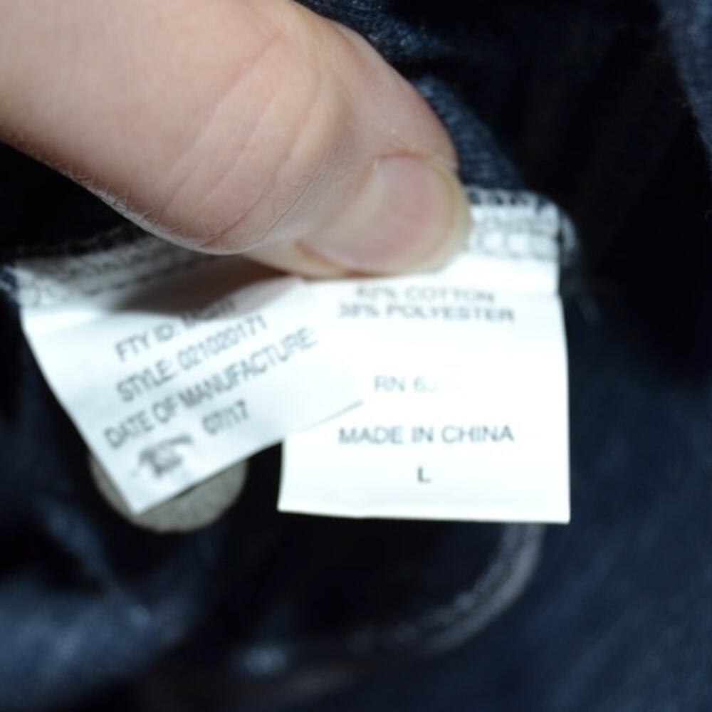 BKE Men's NWT Lightweight Hooded Shirt Size Large Blue - Picture 7 of 8